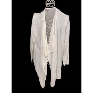 NEW WITH TAGS WOMEN J.JILL  travelers WHITE Easy Kimono Jacket‎ US SIZE 2X